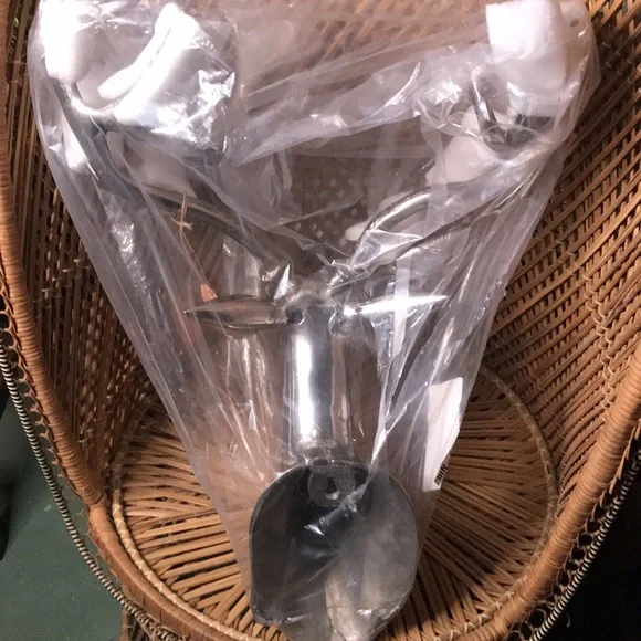 Stunning Silver Patronus Stag Aluminum Metallic Eclectic Deer Wall Art 🦌 - Picture 15 of 16